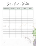 Small Business Productivity Planner - Canva PLR Templates (34 pages)