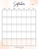 Self Love | Self-Care Planner Templates - Canva  | PLR Content | Commercial Use