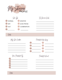 Beauty and Skincare PLR Planner Templates | Canva(12 Pages)