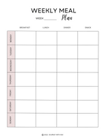 printable weekly meal plan pdf