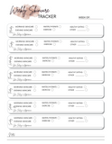 Beauty and Skincare PLR Planner Templates | Canva(12 Pages)