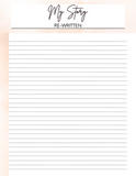 Self Love | Self-Care Planner Templates - Canva  | PLR Content | Commercial Use